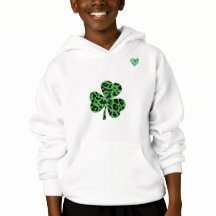Chemise Shamrock léopard de St. Patrick’s Day Kids
