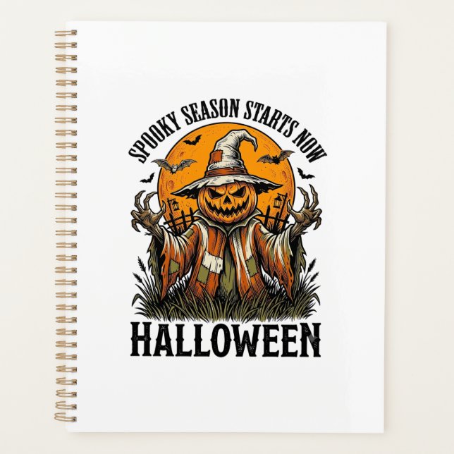 Chemise sorcière citrouille épouvantail Halloween  (Devant)