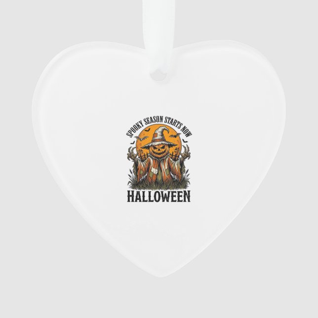 Chemise sorcière citrouille épouvantail Halloween  (devant)