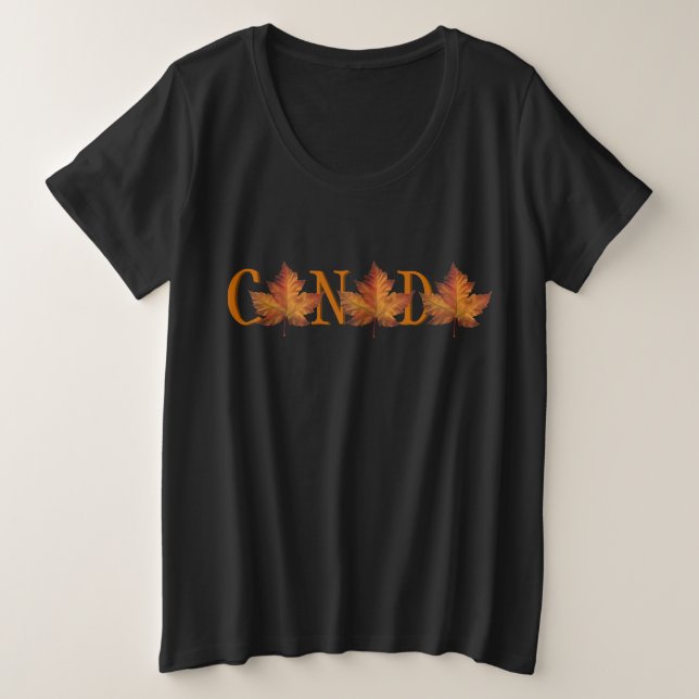 Chemise Souvenir Canada Plus Taille (Design devant)