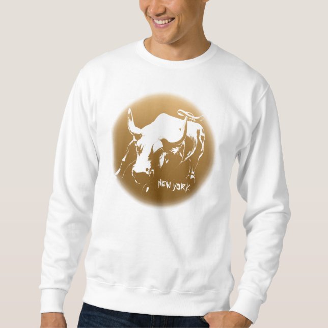 Chemise souvenir NYC Bull Sweatshirt New York (Devant)