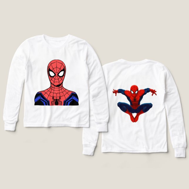 Chemise Spiderman (Motif Recto et Verso)