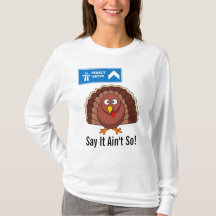 Chemise sweat à dessin de dindon après Thanksgivin
