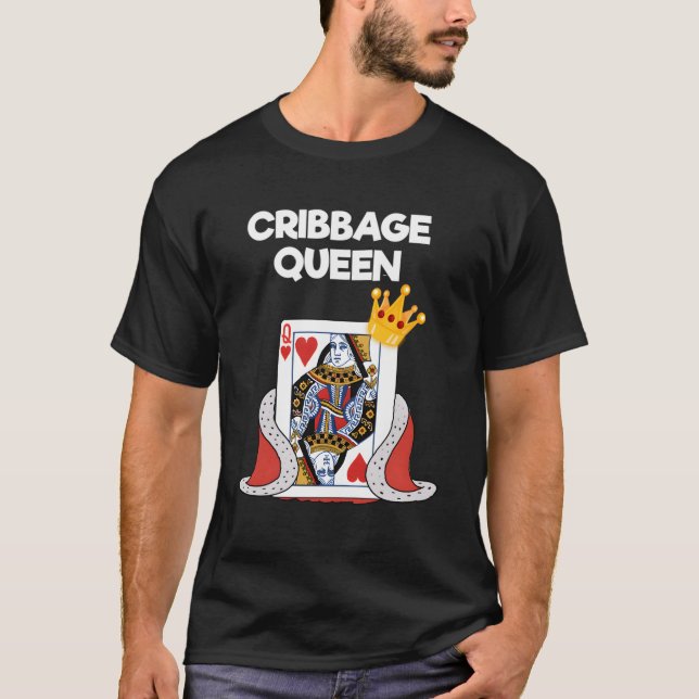 Chemise Sweat - shirt à capuche de Cribbage amusan (Devant)