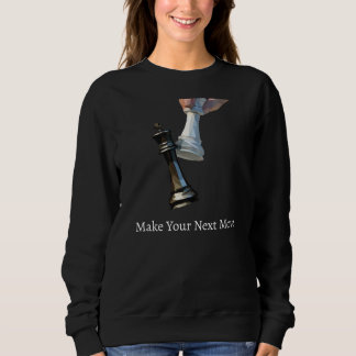 Chemise sweatshirt graphique motivante sur la stra
