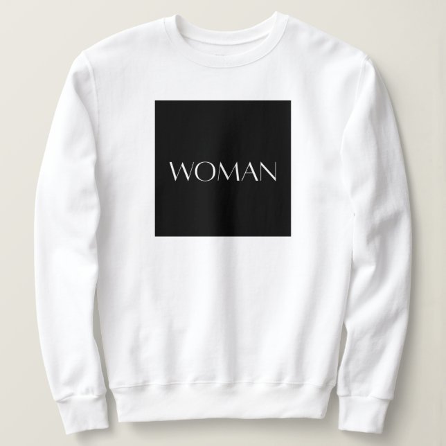 Chemise sweatshirt WOMAN SIGNATURE (Design devant)
