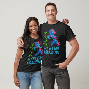 Chemise système en chargement – T-shirt artistique