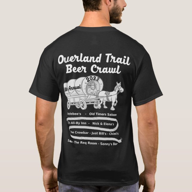 Chemise T-Shirt 2022T pour l'exploration de bière  (Dos)