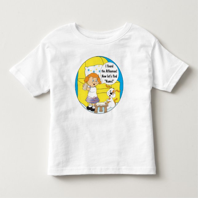 Chemise T-Shirt 2T-6T pour enfant de Pâque (fille/ (Devant)