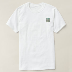 Chemise T-shirt à impression de poitrine - Mer au