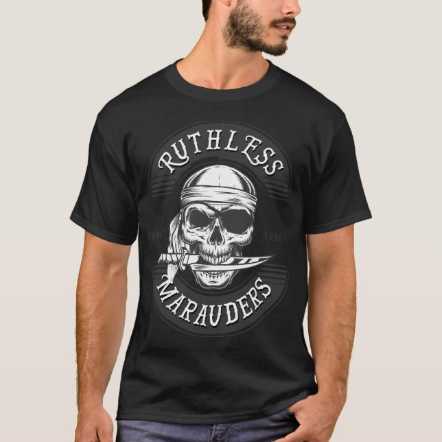 Chemise T-shirt à manches courtes Logo Ruthless Ma (Devant)