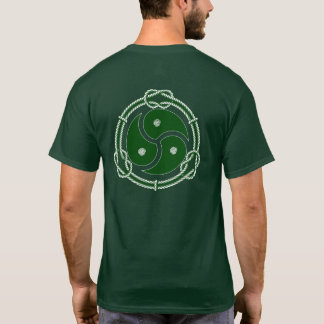 Chemise T-Shirt à noeuds de corde Triskelion