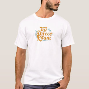 Chemise T-Shirt basique pour hommes Jai Shree Ram