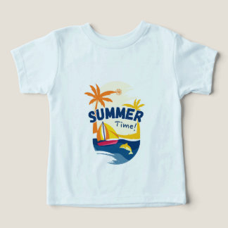 Chemise T-Shirt bébé et tout-petit en coton doux p