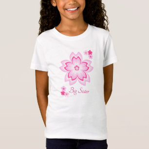 Chemise T-Shirt Big Soeur en Fleur de Cerisier