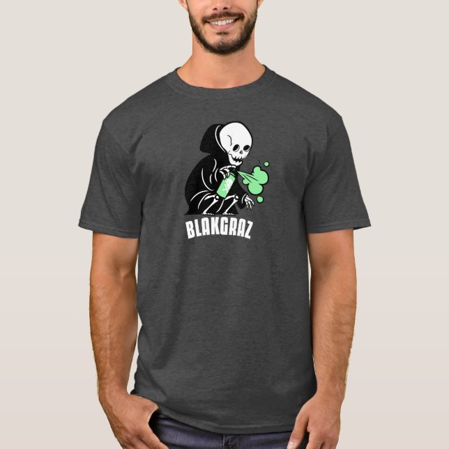 Chemise T-shirt Blakgraz Grim Reaper (Devant)
