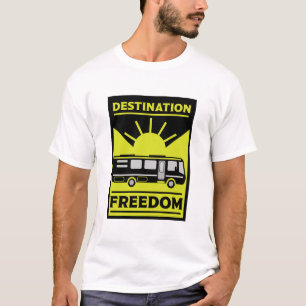 Chemise T-Shirt Camping RV Liberté