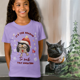 Chemise T-shirt Chouette Fille Chouette