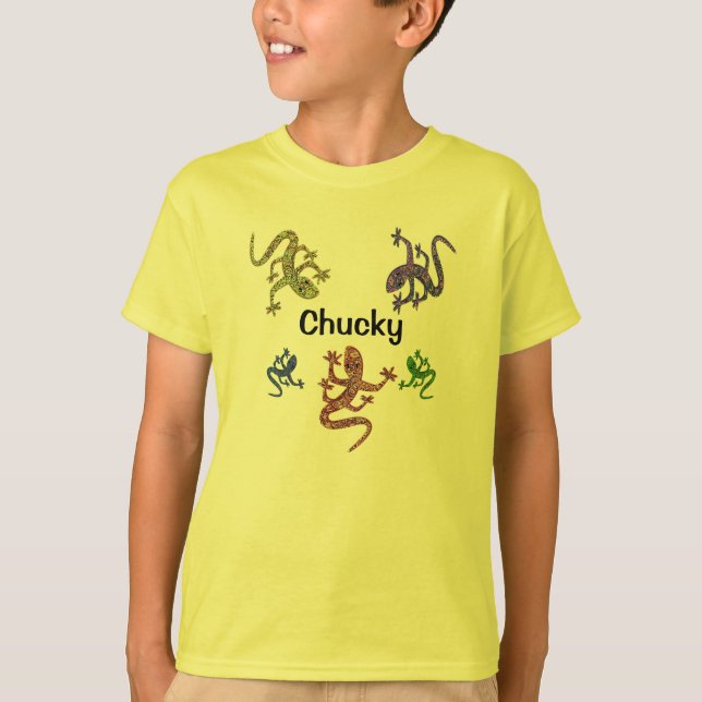 Chemise T-Shirt Chucky Salamander - Conception Dia (Devant)
