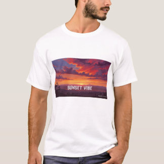 CHEMISE T-SHIRT COUCHER DE SOLEIL