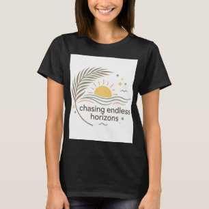 Chemise T-Shirt Couchers de soleil Horizons infini