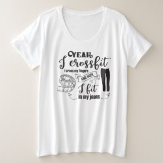 Chemise T-shirt Crossfit Humorisore Women's Plus S