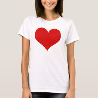 Chemise T-Shirt de base des femmes de Red Heart