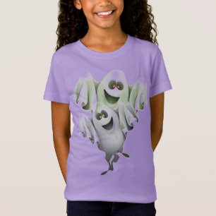Chemise T-Shirt de base Halloween de Fille Fantôme