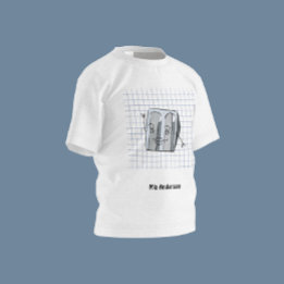 Chemise T-Shirt de Sharpener de mignonne main tiré