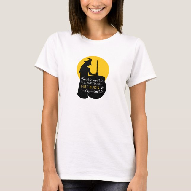Chemise T-shirt de sort de magie de sorcière et de (Devant)