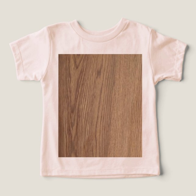 Chemise T-Shirt de Toddler en céréales de bois (Design Recto)