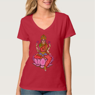 Chemise T-shirt déesse Lakshmi