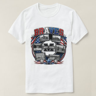 Chemise T-shirt des lycées Mandan BRAVES