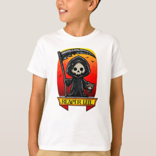 Chemise T-Shirt d'Halloween Lite - Cute Grim Reape
