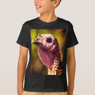 Chemise T-shirt Dinde de Près et Personnellement