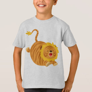 Chemise T-Shirt Enfants Cute Cartoon Bouncy Liger