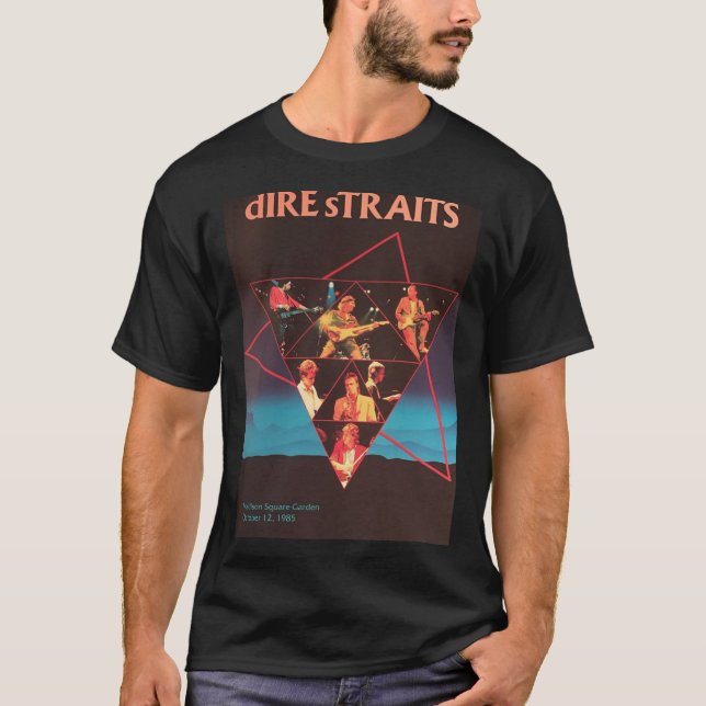 Chemise T-Shirt Essentielle De Dire Straits (Devant)