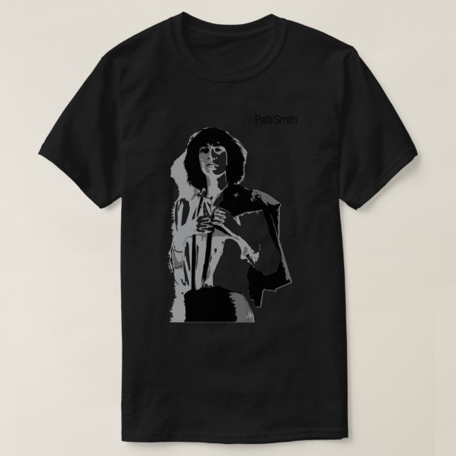 Chemise T-Shirt Essentielle Patti Smith Horses (Design devant)