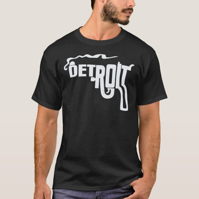 Chemise T-Shirt Essentielle pour Mac Detroit Fumer (Devant)