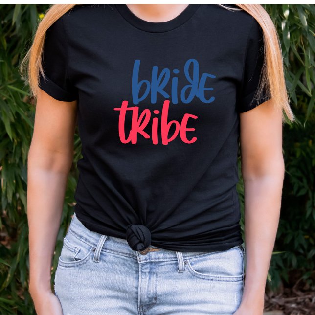 Chemise T-shirt fête de bachelorette de la tribu d (Créateur téléchargé)
