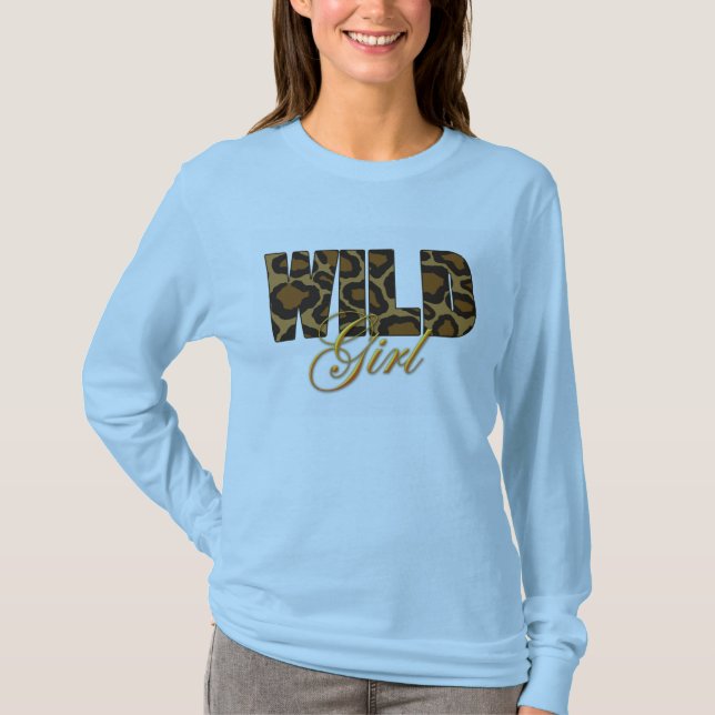 Chemise T-Shirt Fille Sauvage Bella (Devant)