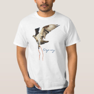 Chemise T-Shirt Flying Osprey Fish Hawk