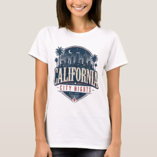 Chemise T-shirt graphique vintage de Californie Ci