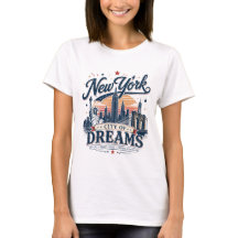 Chemise T-shirt graphique vintage de New York City
