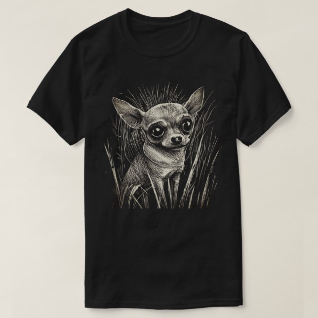 Chemise T-Shirt Grattoir Chihuahua (Design devant)