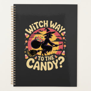 Chemise T-shirt Halloween sorcière pour bonbons