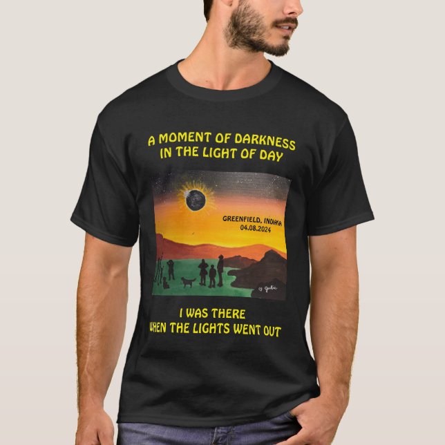 Chemise - T-Shirt - Hommes - Eclipse 2024 (Devant)