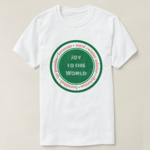 Chemise T-shirt « Joie au Monde »