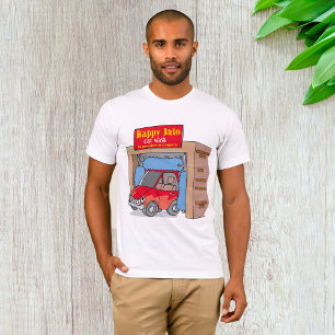 Chemise T-Shirt Joyeux Auto Wash Mens