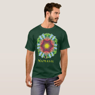 Chemise T-shirt Kaleidoscope Namaste Granulaire